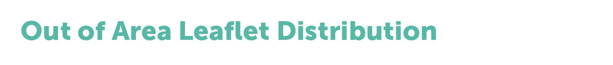 Out Of Area Leaflet Distribution